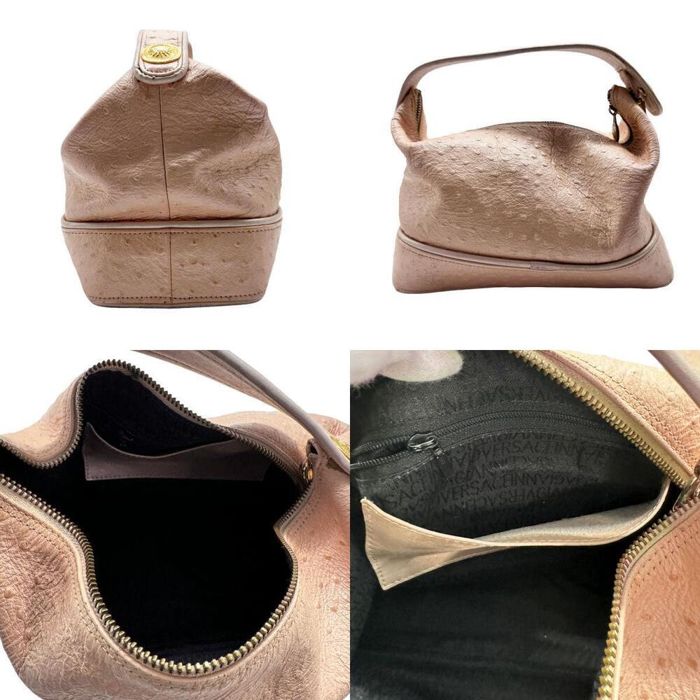 Gianni Versace handbag leather pink